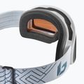 Ski goggles Bollé Nevada Small white metallic blue matte/azure 2
