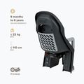 Child bike seat Polisport Guppy Maxi+ CFS dark grey/silver 5