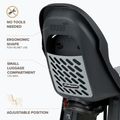 Child bike seat Polisport Guppy Maxi+ CFS dark grey/silver 6