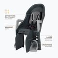 Child bike seat Polisport Guppy Maxi+ CFS dark grey/silver 7