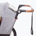 Bicycle trailer for two people bobike Moobe grey-black 8616000001 10