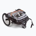 Bicycle trailer for two people bobike Moobe grey-black 8616000001 14