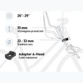 Bicycle seat bobike One Mini urban grey 8