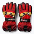 LEGO Lwagan children's gloves 807 red 2