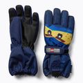 LEGO Lwagan 807 dark blue children's gloves