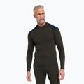 Men's thermal sweatshirt Dovre Folded Collar khaki 2