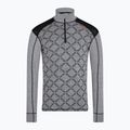 Men's thermal sweatshirt Dovre Half Zip Jacquard grey 5