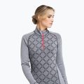 Women's thermal sweatshirt Dovre Half Zip Jacquard grey 2