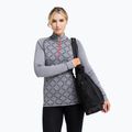 Women's thermal sweatshirt Dovre Half Zip Jacquard grey 4