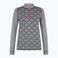 Women's thermal sweatshirt Dovre Half Zip Jacquard grey 5