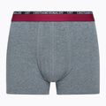 Men's CR7 Basic Trunk boxer shorts 3 pairs white/grey melange/black 4