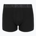 Men's boxers CR7 Basic Trunk 4 pairs 2492 BLACK 3