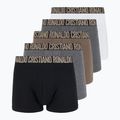 Men's CR7 Basic Trunk boxer shorts 5 pairs multicolour