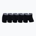 Men's boxer shorts CR7 Basic Trunk 5 pairs 2422 black 2