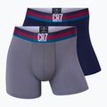 Men's boxers CR7 Fashion Trunk Micro 2 pairs 457 multicolour