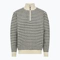 Men's sweater Dovre Knitted Half Zip Pullover beige