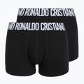 Men's boxers CR7 Fashion Trunk 2 pack black