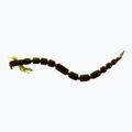Westin BloodTeez Worm rubber baits 10 pcs black-chartreuse P001-563-002