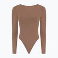 Women's training body Girlfriend Collective Ava Scoop Back brownie 7