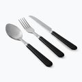 Easy Camp Family Cutlery 4-person silver hiking cutlery set 580034
