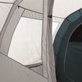 Easy Camp Palmdale 500 Lux 5-person camping tent white 120423 5
