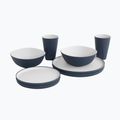 Outwell Gala 2 Person Travel Dinnerware Set navy night