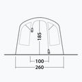 Outwell Monterey 4 Air blue 4-person camping tent 6