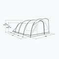 6-person camping tent Outwell Sky 6 blue 5