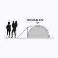 Camping tent 3-osobowy Outwell Cloud 3 green/grey 9