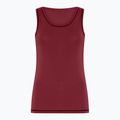 Women's thermal shirt Dovre Wool Singlet burgundy