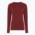 Women's thermal sweatshirt Dovre Wool burgundy 3