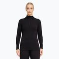 Women's thermal sweatshirt Dovre Wool Zip black