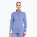 Women's thermal sweatshirt Dovre Wool Zip blue