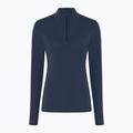 Women's thermal sweatshirt Dovre Wool Zip navy