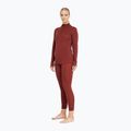 Women's thermal sweatshirt Dovre Wool Zip burgundy 2