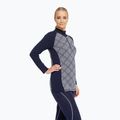 Women's thermal sweatshirt Dovre Wool Organic Half Zip navy 3