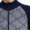 Women's thermal sweatshirt Dovre Wool Organic Half Zip navy 4