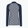 Women's thermal sweatshirt Dovre Wool Organic Half Zip navy 7