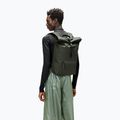 Urban backpack Rains Rucksack Rolltop 13 + 4 l green 3