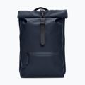 Rains Rucksack Rolltop W3 17 l navy city backpack