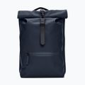 Urban backpack Rains Rucksack Rolltop 13 + 4 l navy