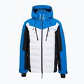 Men's ski jacket BERGSON Velox Stx ibiza blue/white
