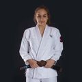 GI for women's Brazilian jiu-jitsu Ground Game 'Sakura' white GISAKWHF1 3