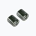 Mikado open round bait basket 2 pcs dark olive AMKZ-10-CO