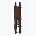 Mikado neoprene fishing trousers brown UMSN02 2