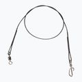 Mikado steel spinning leader Jaws Strong 18 kg 2 pcs black ZGJ02-25-18