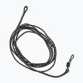 Mikado Leadcore carp leader set with quick-change swivel 2pc black AMC-ZK-002