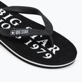 BIG STAR men's flip flops LL174444 black 7