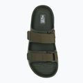 Big Star men's flip-flops RR174A027 green/olive 5