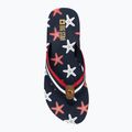 BIG STAR women's flip flops RR274A127 navy blue / red 5